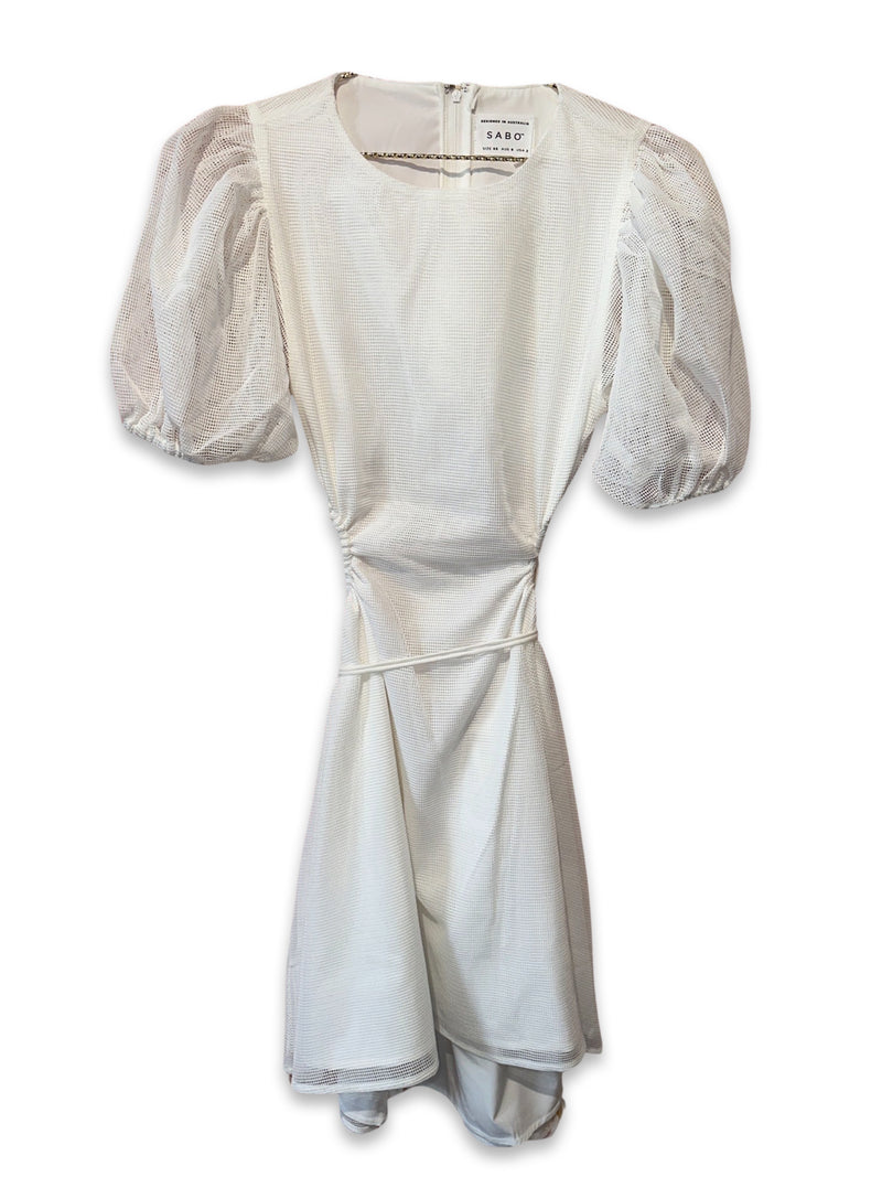 Sabo Anabelle Cutout Dress White