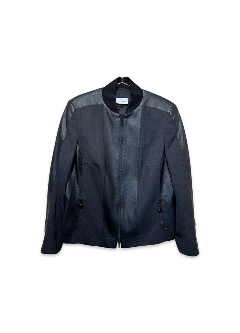 Akris Punto Leather Jacket